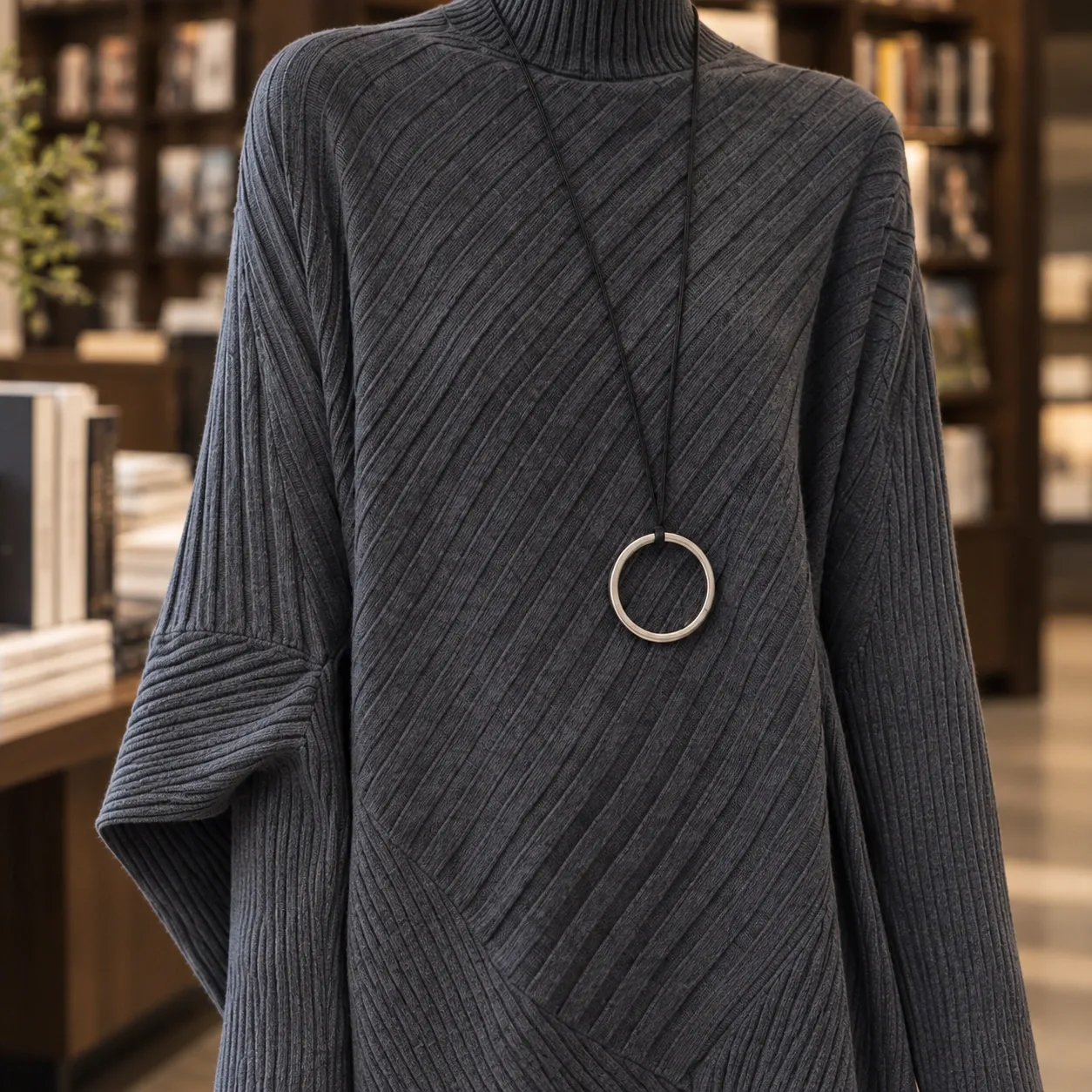 Florence Wrap Knit Set - Detail; styling accessories not included
