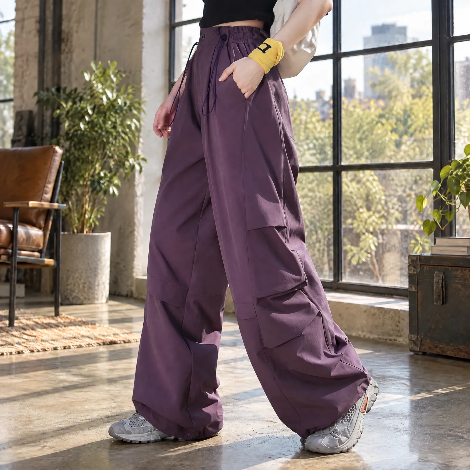 Fernbank Wide-Leg Pants: styling view